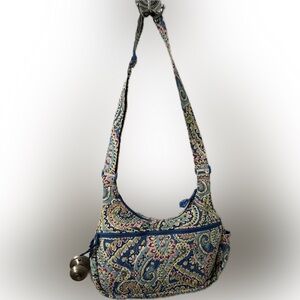 Vera Bradley Capri Blue Messenger Bag